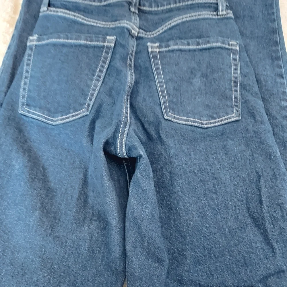Wild Fable Super high rise straight blue jeans size 00 Mom Jeans Western 80's